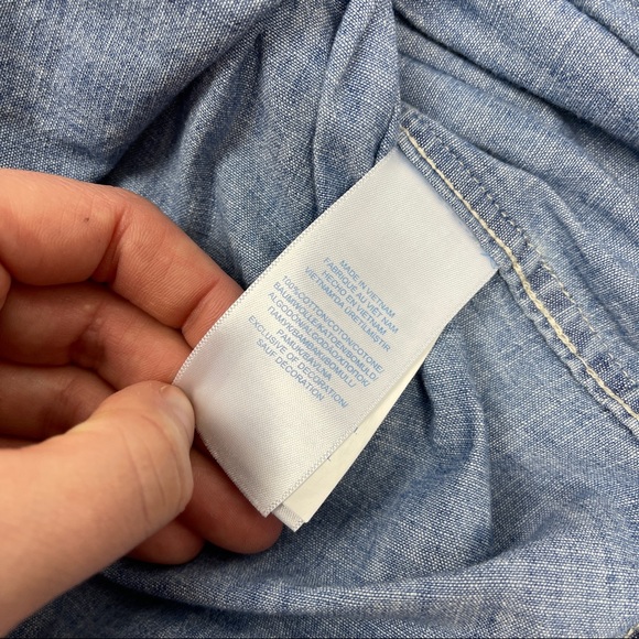 RALPH LAUREN Polo Denim Jean Dress 12 months - Picture 11 of 12